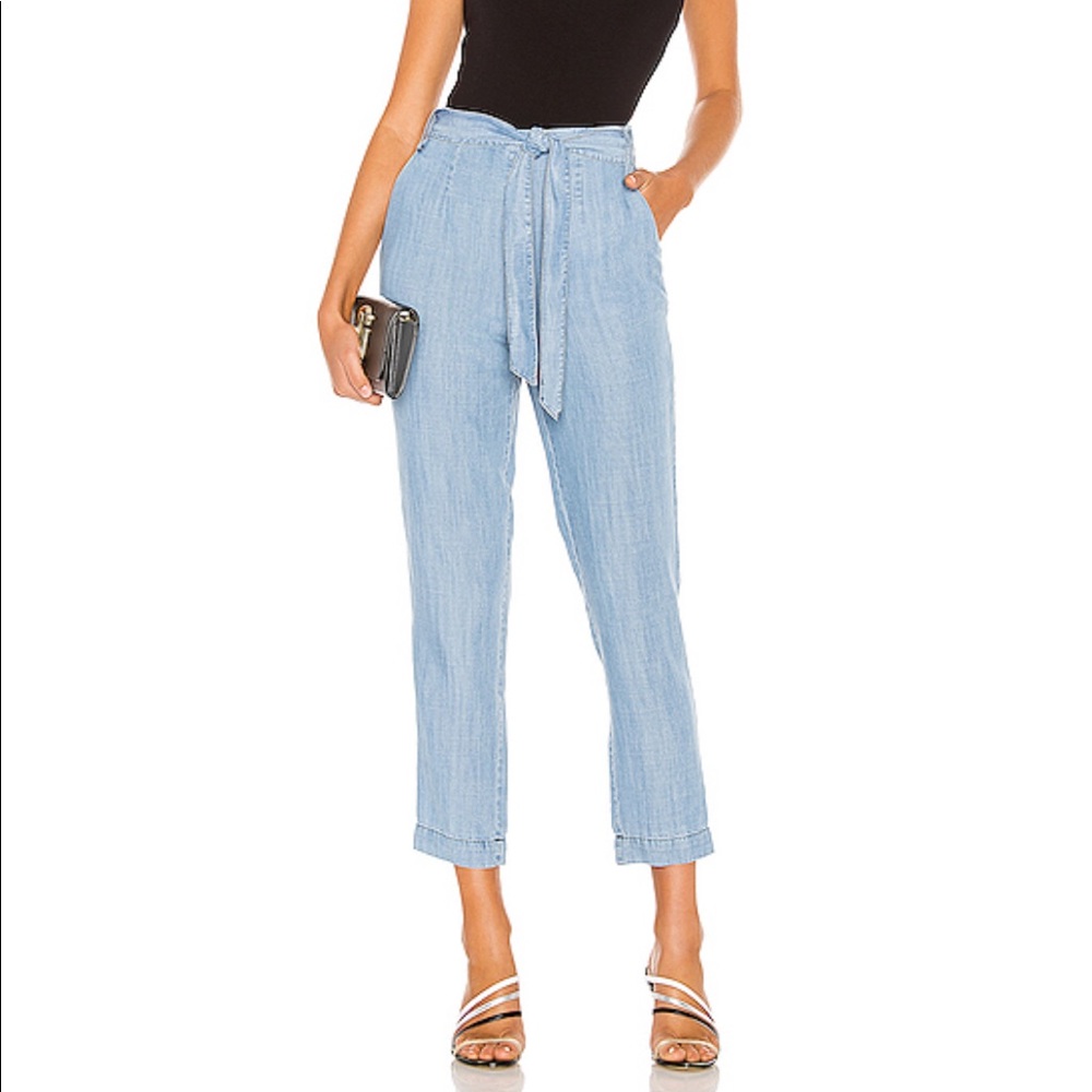 1.State Tie Waist Pant (Revolve) NWT